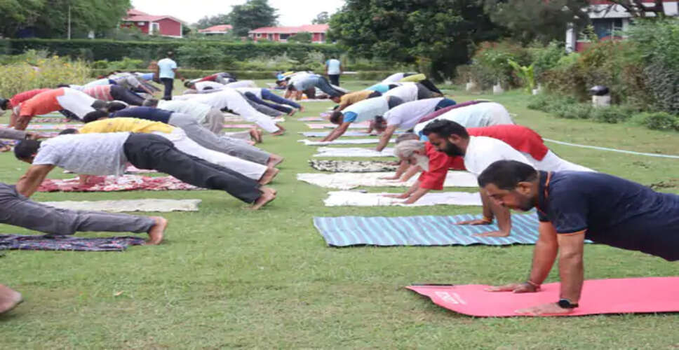 Preparations Intensify for International Yoga Day in Chitrakoot