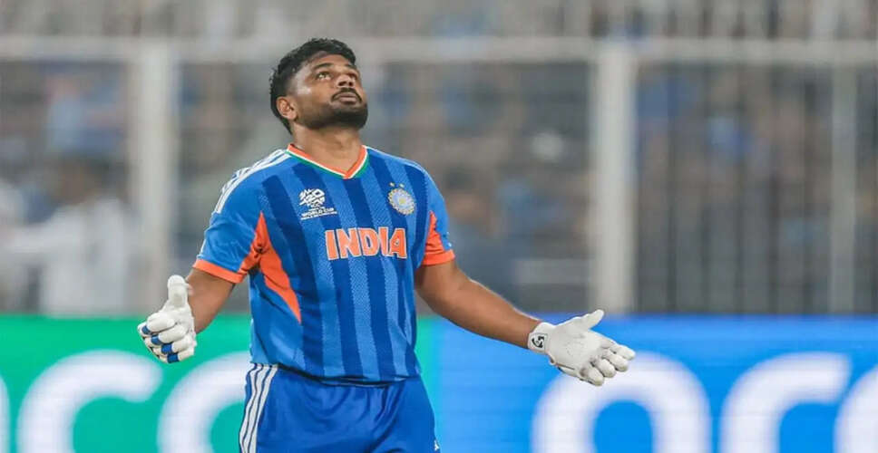 Sanju Samson's Stellar Performance Leads India to T20 World Cup Semi-Finals