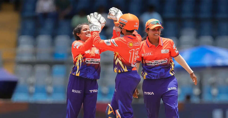 SOBO Mumbai Falcons Advance to T20 Women's League Final with Dominant Victory