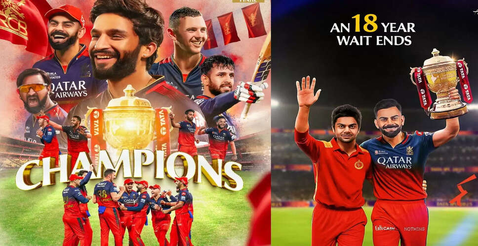 Royal Challengers Bengaluru Clinch Their First IPL Title After 18 Years