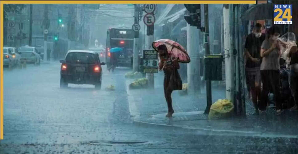 Severe Weather Alert: Heavy Rain Forecast Across Multiple States