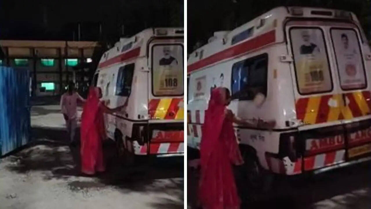 Shocking Incident in Katni: Ambulance Staff Forces Family to Clean Up After Patient's Illness