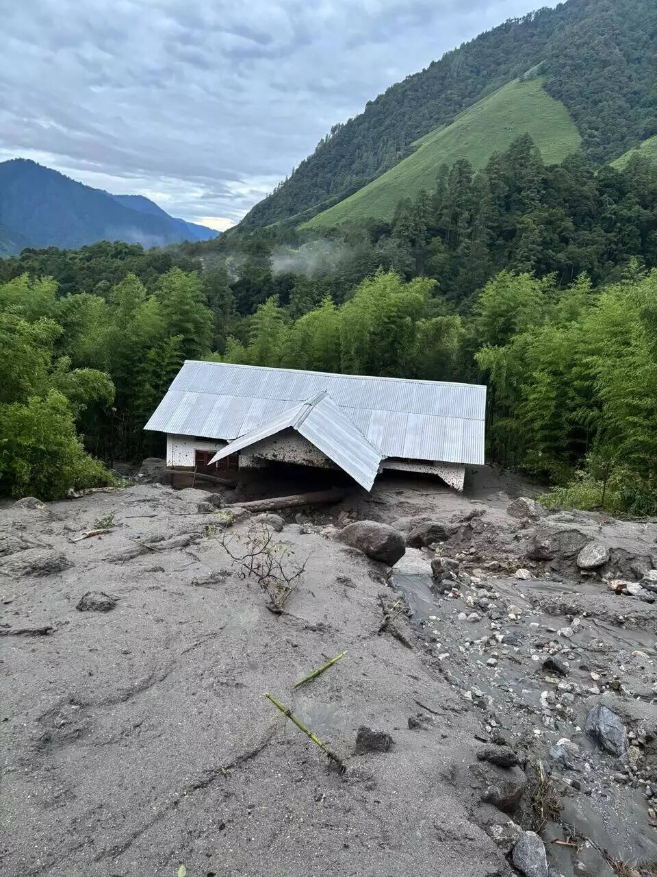 Severe Cloudburst Hits Arunachal Pradesh, Causing Infrastructure Damage