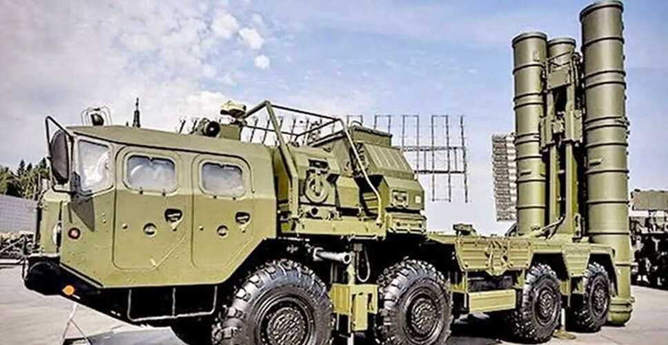 India's Air Defence System Set to Strengthen with New S-400 Units