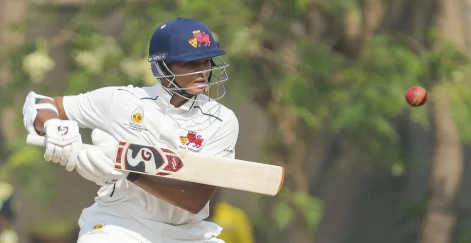 Yashasvi Jaiswal Remains with Mumbai for Upcoming Domestic Season