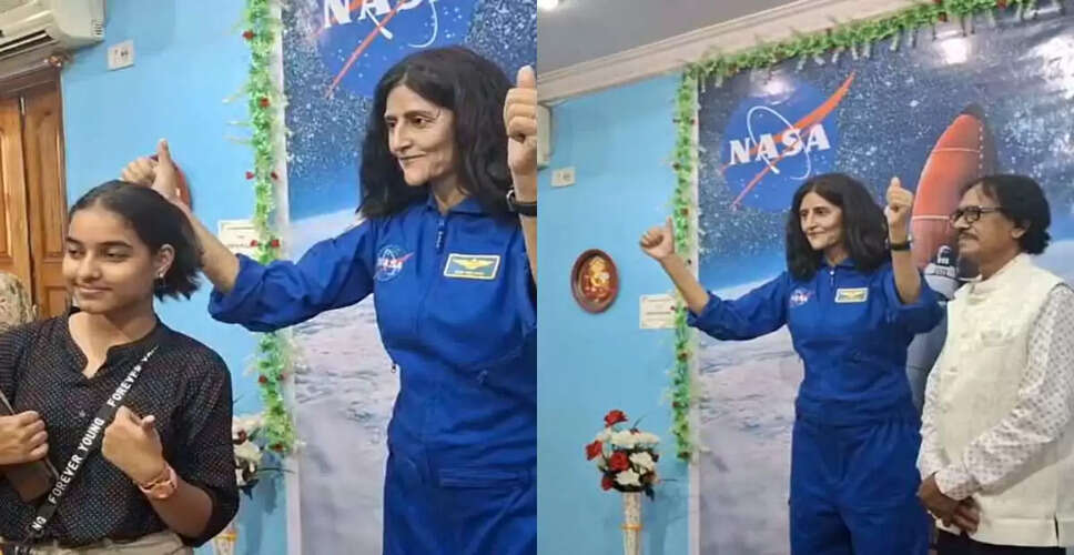 West Bengal Sculptor Creates Stunning Wax Statue of NASA Astronaut Sunita Williams