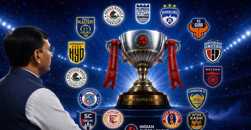 Union Sports Minister Mediates Dispute Between AIFF and ISL Clubs