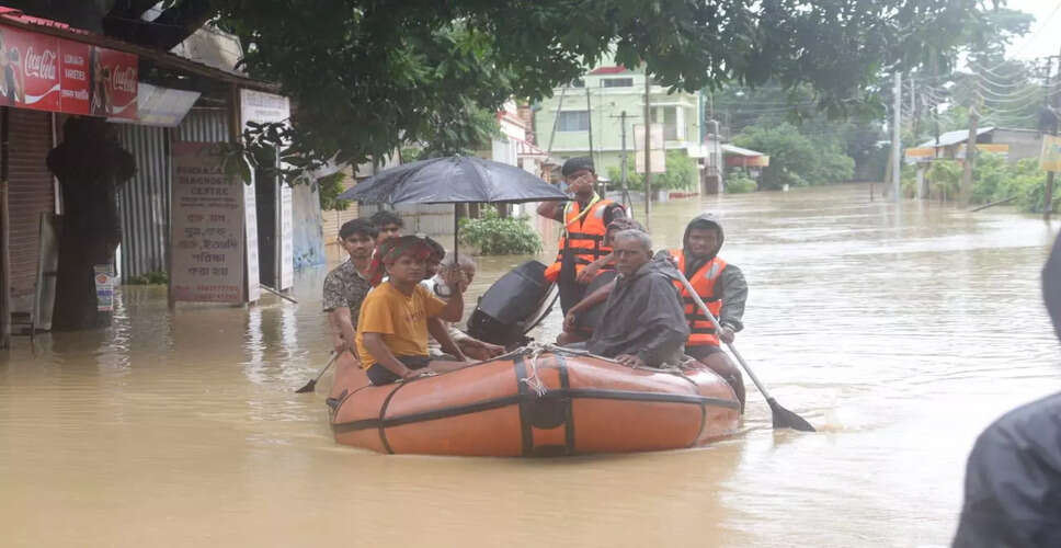 Severe Flooding in Tripura Displaces Thousands as Authorities Respond