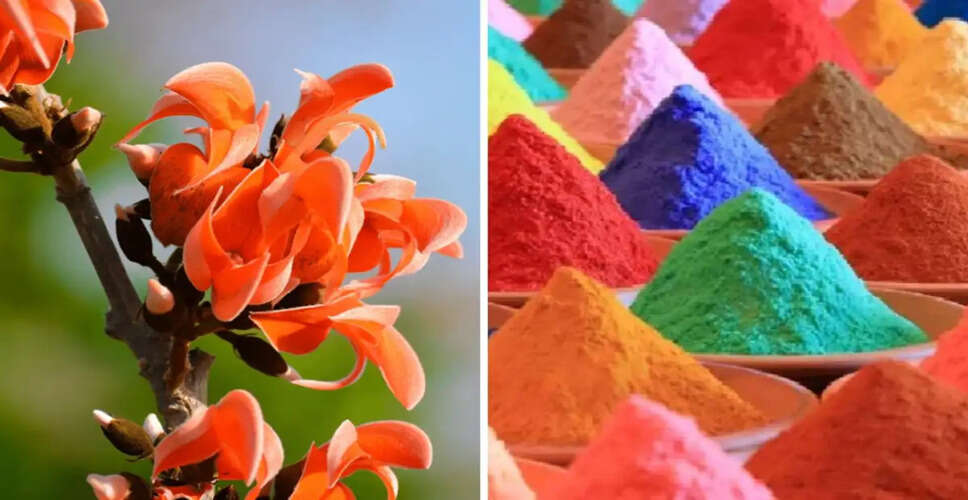 Rediscovering the Natural Essence of Holi: The Tradition of Tesu Flowers