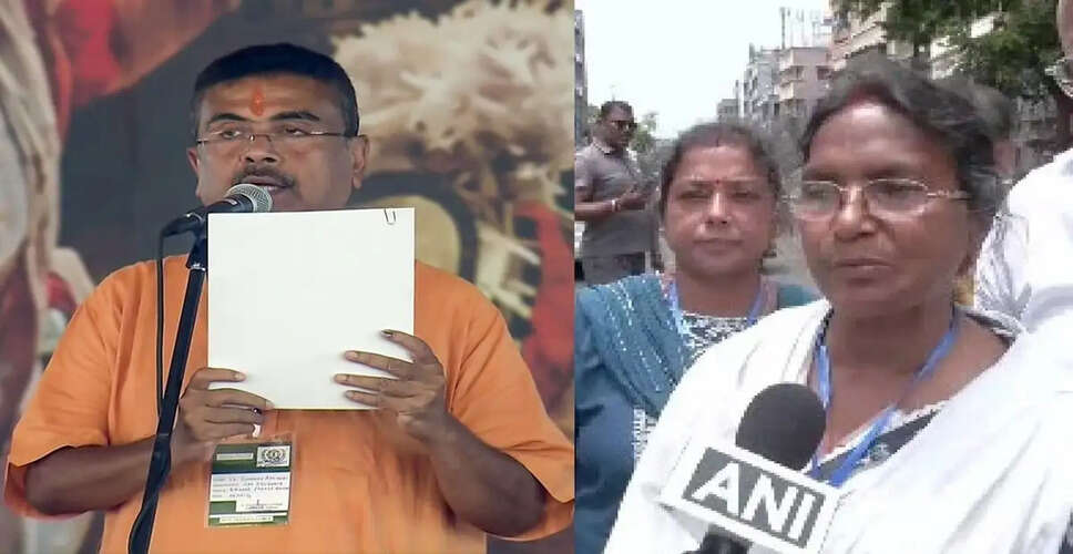 Suvendu Adhikari Sworn in as West Bengal's First BJP Chief Minister