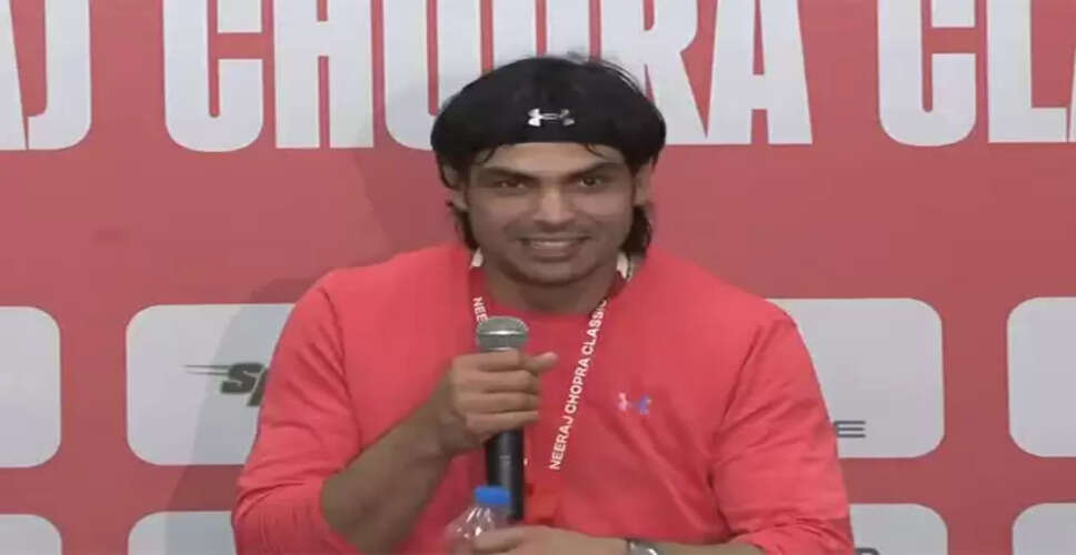 Neeraj Chopra Triumphs at Inaugural Neeraj Chopra Classic in Bengaluru