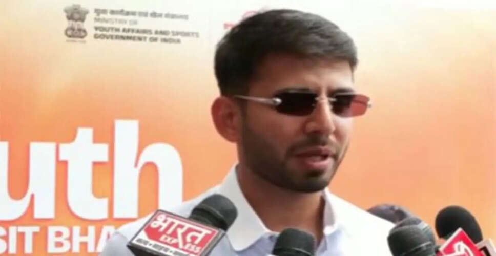 Jitesh Sharma Celebrates Youth Empowerment at MY Bharat Youth Convention