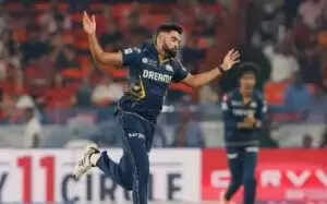 Mohammed Siraj Shines as Gujarat Titans Dominate Sunrisers Hyderabad in IPL Clash