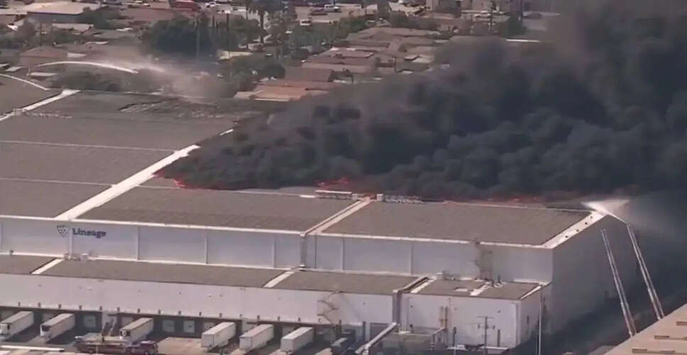 Massive Blaze Erupts in Boyle Heights, Los Angeles, Prompting Shelter-in-Place Order
