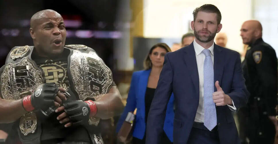 Eric Trump and UFC Controversy: Allegations of Insider Information