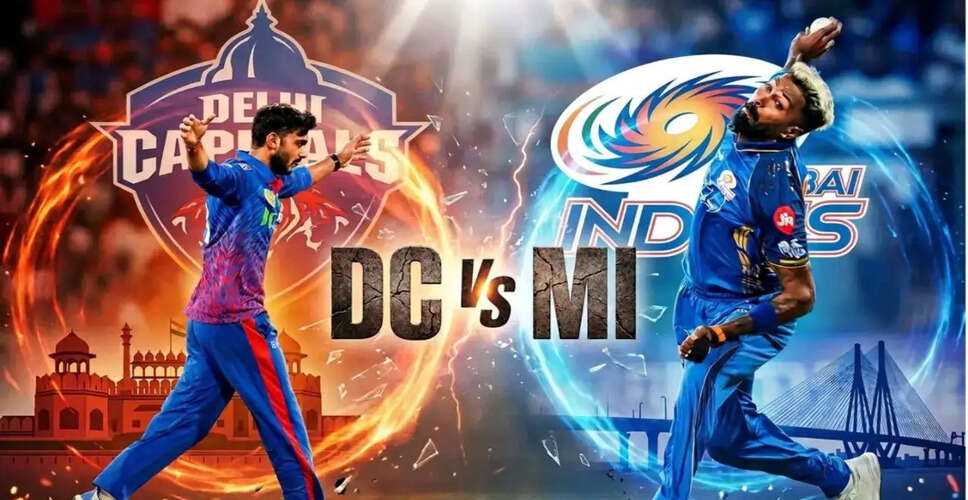 Delhi Capitals vs Mumbai Indians: Anticipation Builds for IPL 2026 Clash