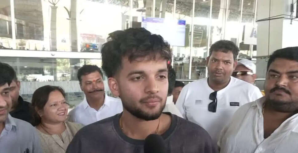 Harsh Dubey Inspires Young Cricketers Ahead of India-Afghanistan Series