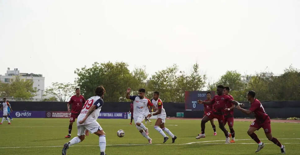 Rajasthan United FC and Diamond Harbour FC Share Points in IFL Clash
