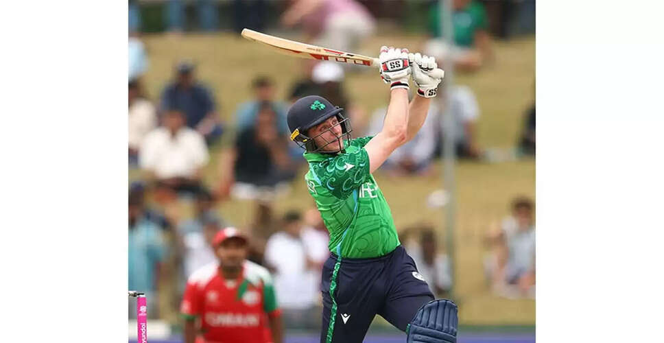 Lorcan Tucker Takes Charge as Ireland's New T20I Captain Ahead of India Series