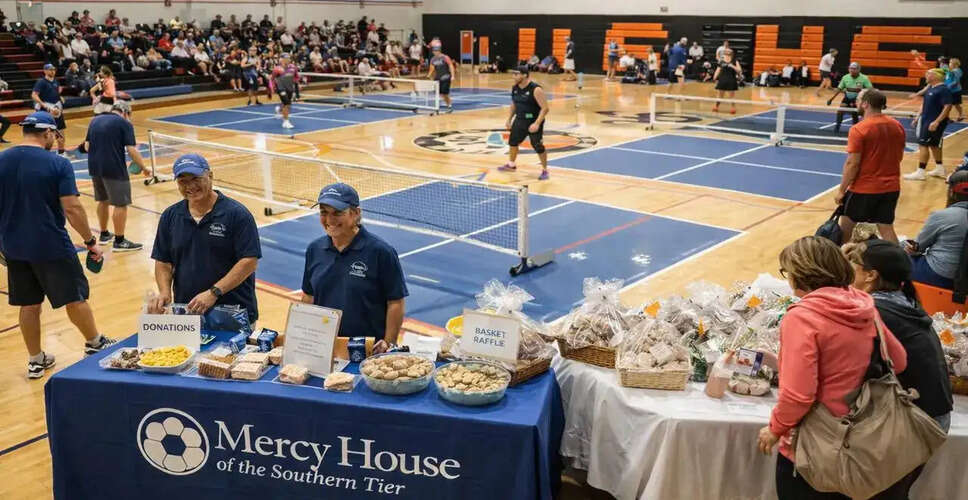 Successful Pickleball Tournament Raises Funds for Mercy House