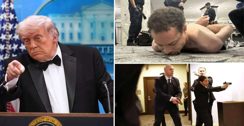 Concerns Rise Over Security at White House Correspondents' Dinner Following Gun Incident