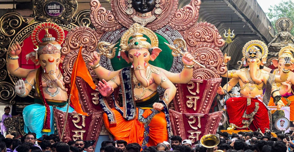Goa Celebrates Ganesh Chaturthi with Traditional Enthusiasm