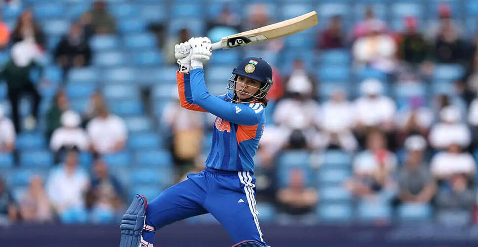 Smriti Mandhana Shines in India's Dominant Win Over Netherlands in T20 World Cup