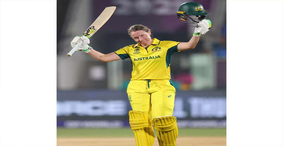 Alyssa Healy's Stunning Century Leads Australia to Historic ODI Victory Over India