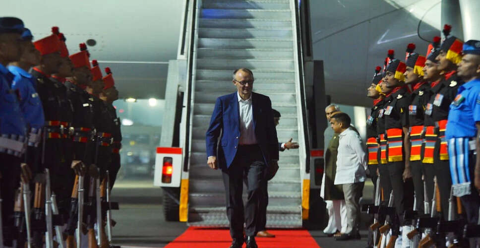 German Chancellor Friedrich Merz Begins Official Visit to India