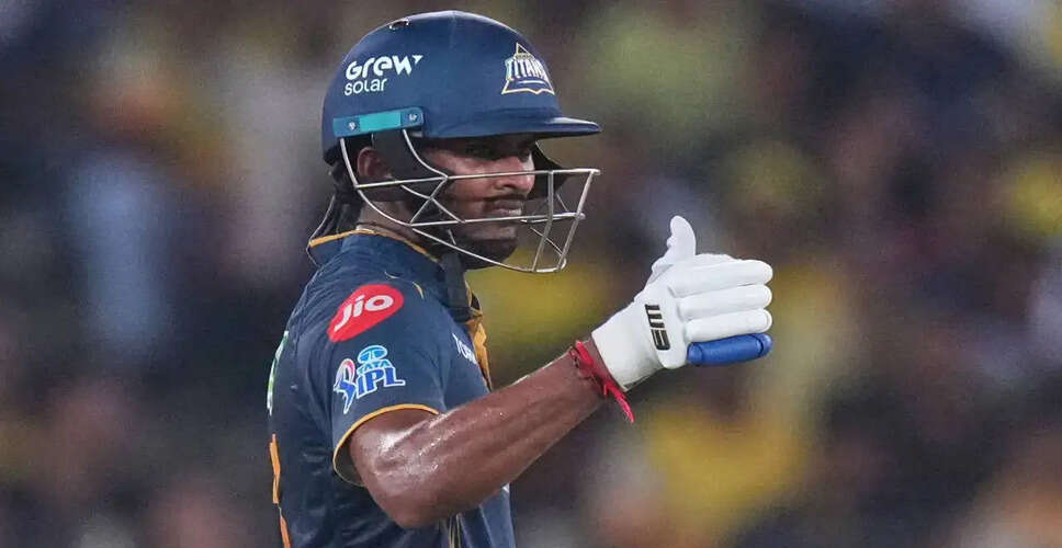 Sai Sudharsan Joins Elite Club with Five Consecutive IPL Fifties