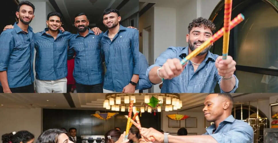 Gujarat Titans Commemorate Gujarat Day with Special Dinner and Cultural Tribute
