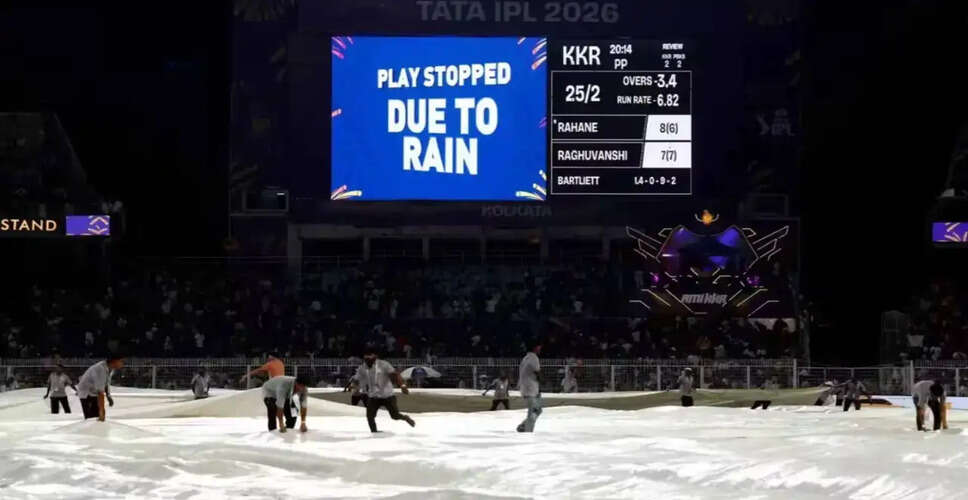 IPL 2026: Rajasthan Royals Face Mumbai Indians Amid Rain Threat