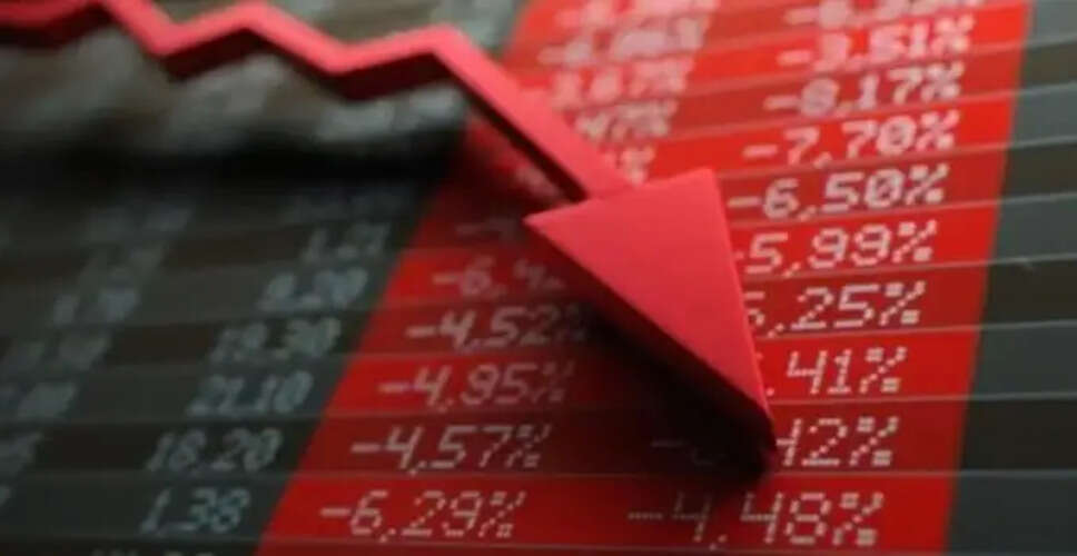 Indian Stock Market Faces Significant Decline Amid Global Tensions