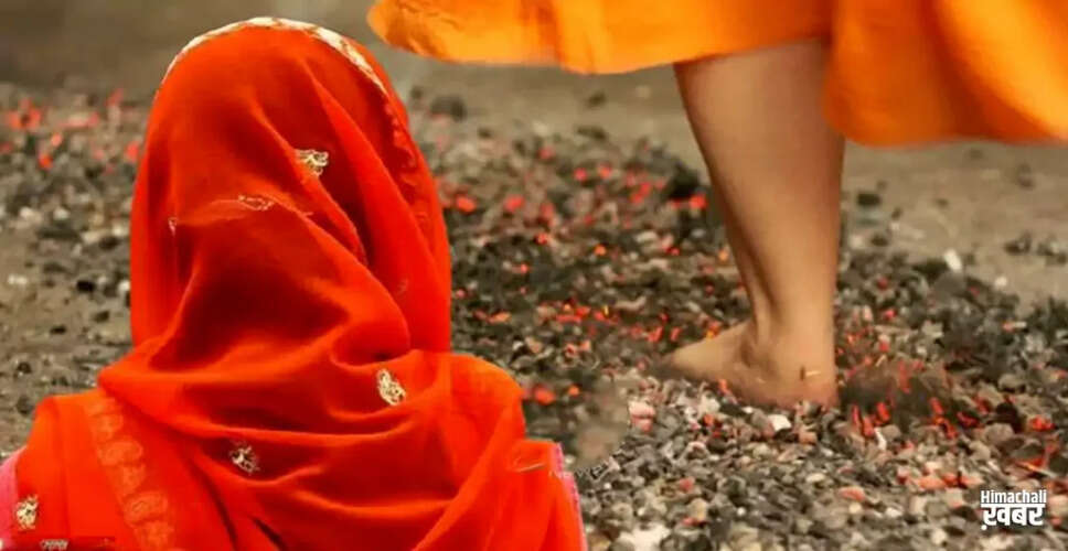 Shocking Incident in Madhya Pradesh: Woman Walks on Fire to Prove Innocence