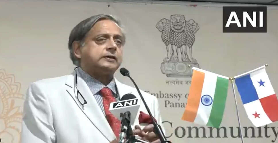 Shashi Tharoor Condemns Pakistan's Support for Terrorism in Panama