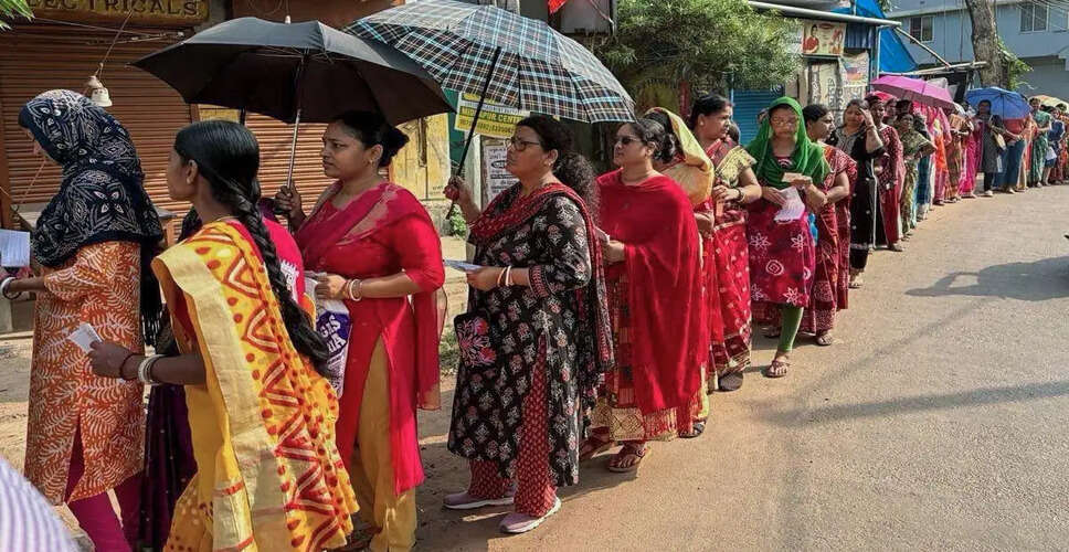 Voter Enthusiasm High in West Bengal Assembly Elections' Final Phase