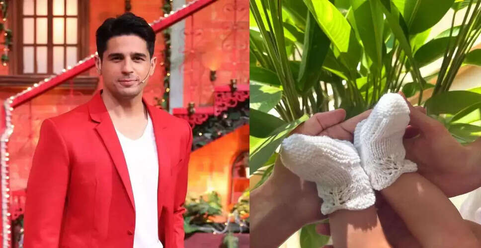 Sidharth Malhotra Shares Heartwarming Moments as a New Dad