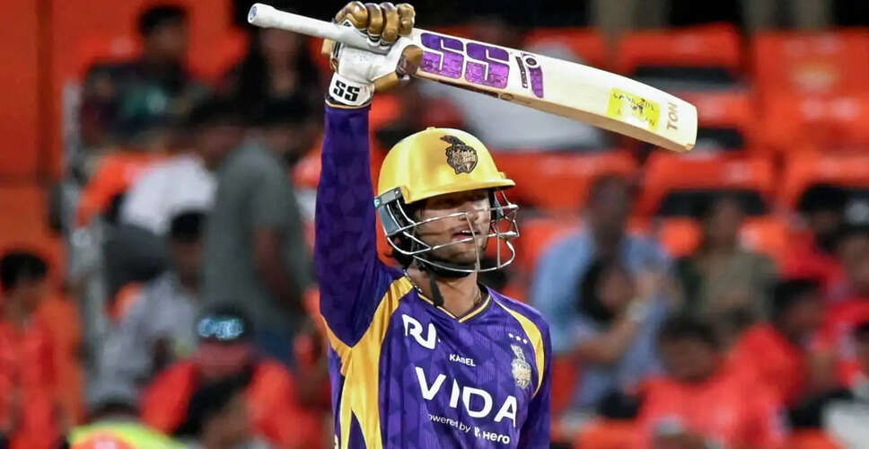 KKR Ends SRH's Winning Streak with a Dominant Performance