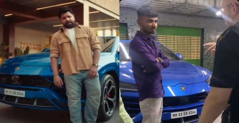 Rohit Sharma Surprises Fan with Lamborghini Urus Gift