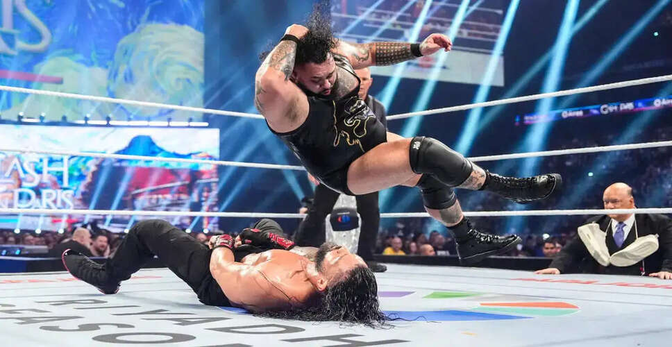 WWE Star Bronson Reed Provides Update Following Car Accident