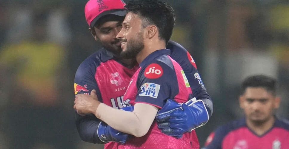 Rajasthan Royals Triumph Over Chennai Super Kings in IPL 2025 Clash