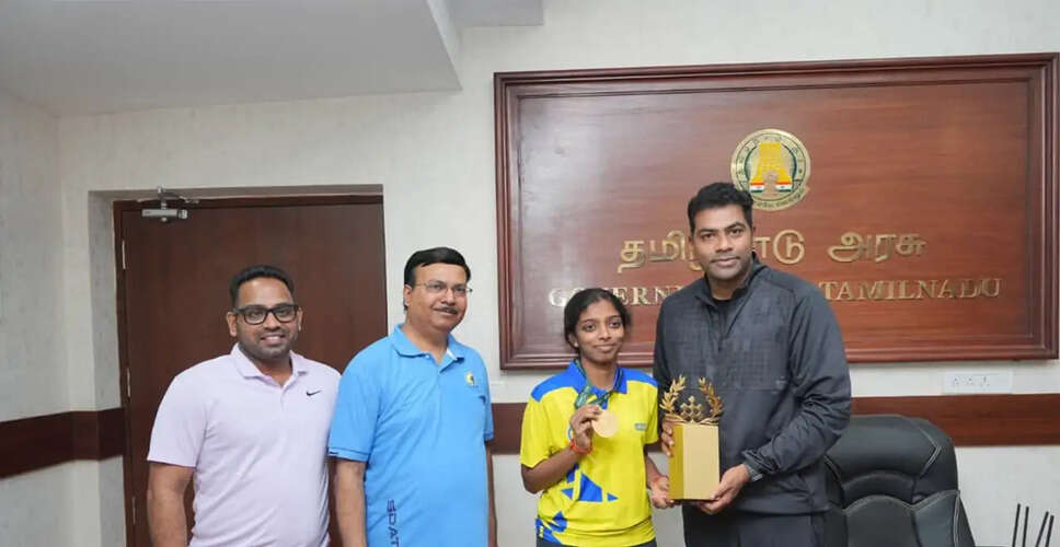 Tamil Nadu Government Supports Chess Star R Vaishali with Financial Aid
