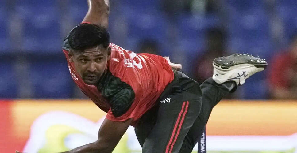 IPL Chairman Expresses Concern Over Mustafizur Rahman's Exit from KKR