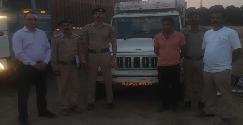 Swift Recovery of Stolen Mahindra Pickup by Nurpur Police