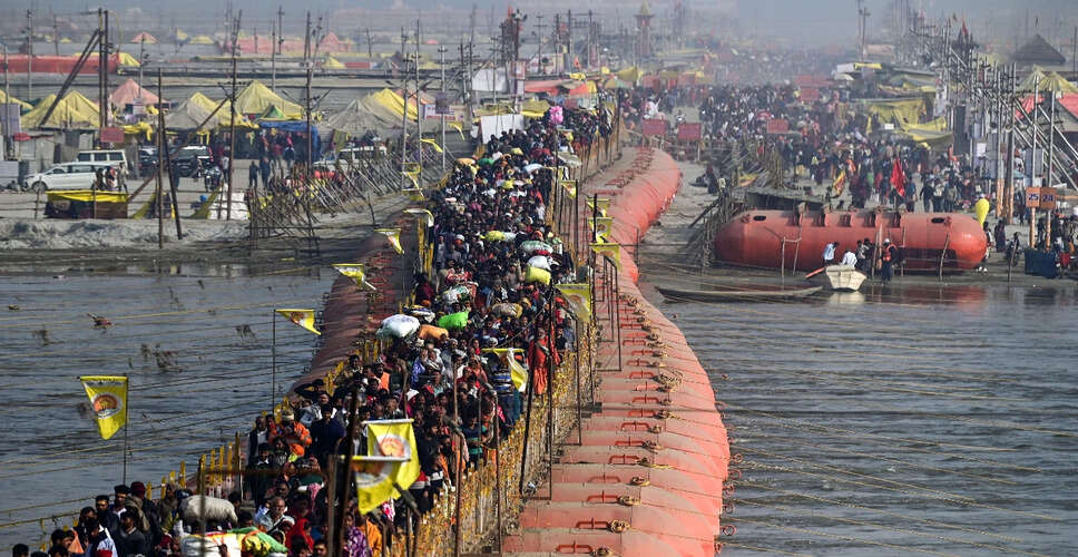 Massive Turnout at Prayagraj Mela on Mauni Amavasya