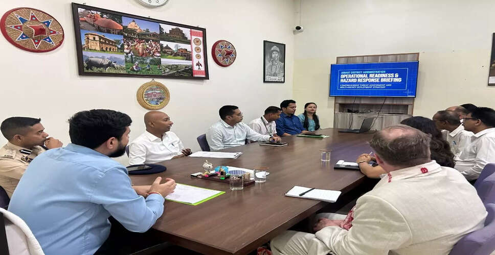 US Consulate Engages with Jorhat District on Disaster Preparedness