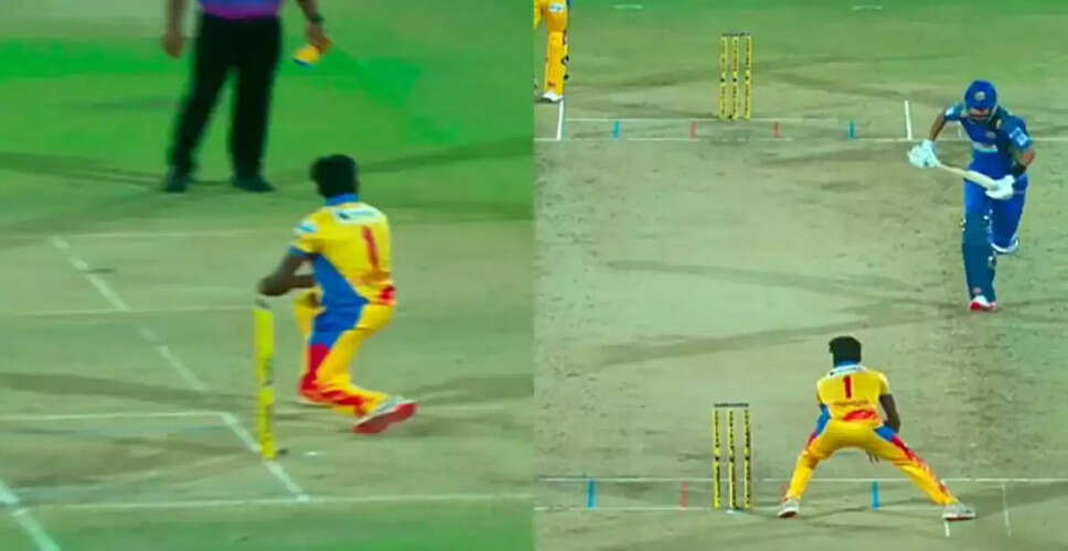 Unbelievable Cricket Moment: Dindigul Dragons' Four Runs from a Single Shot