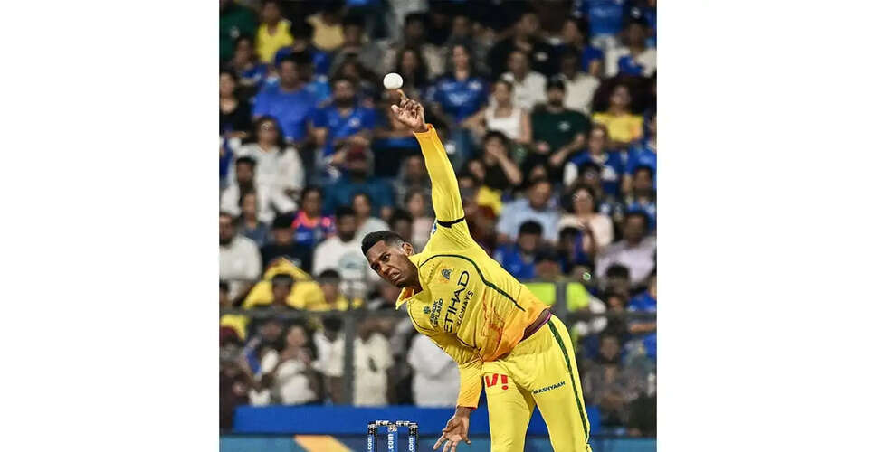 Akeal Hosein Shines in CSK's Dominant Victory Over MI