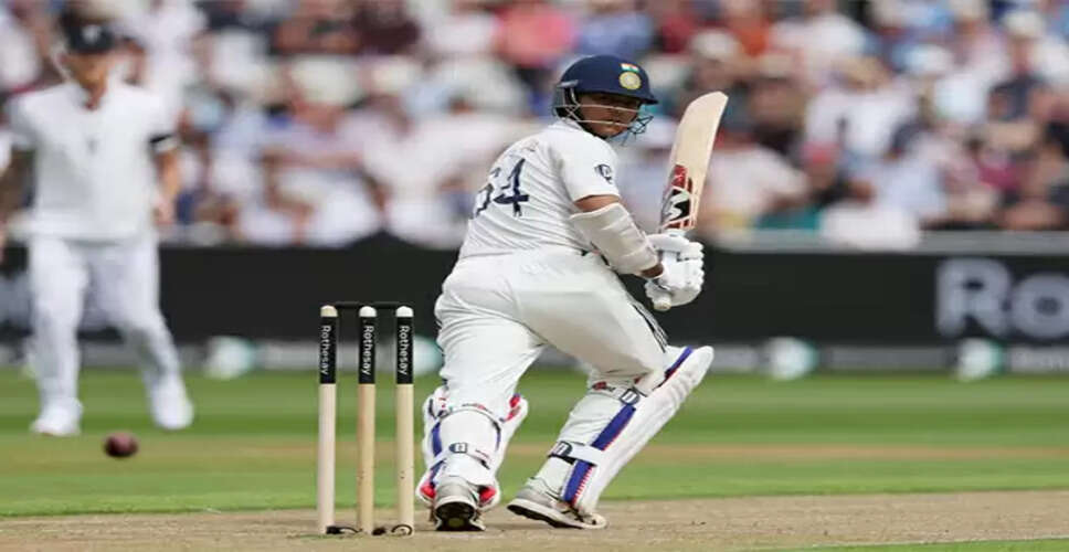 Yashasvi Jaiswal Struggles in Test Match Against England at Lord's