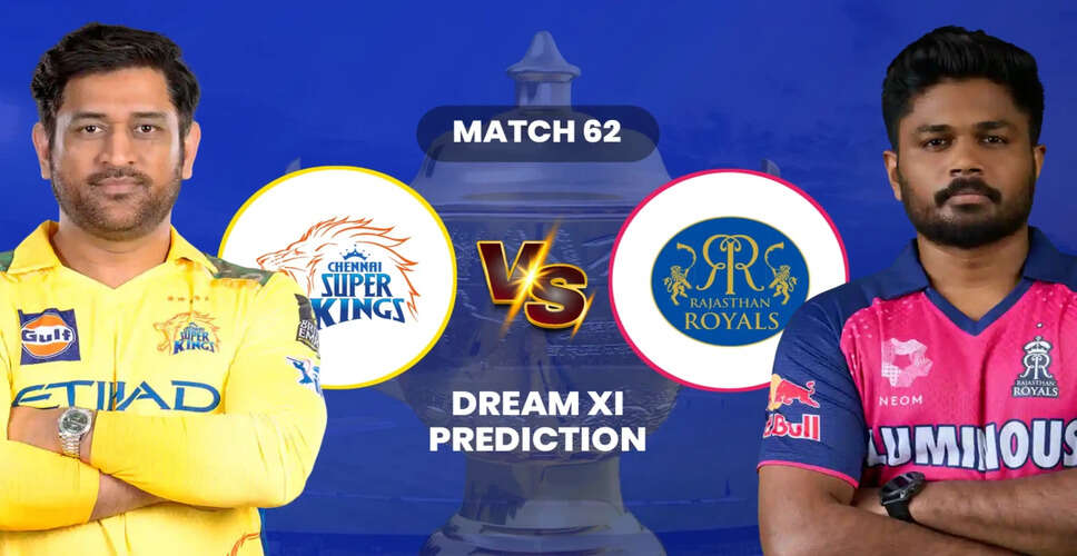 IPL 2025: Chennai Super Kings vs Rajasthan Royals Match Preview